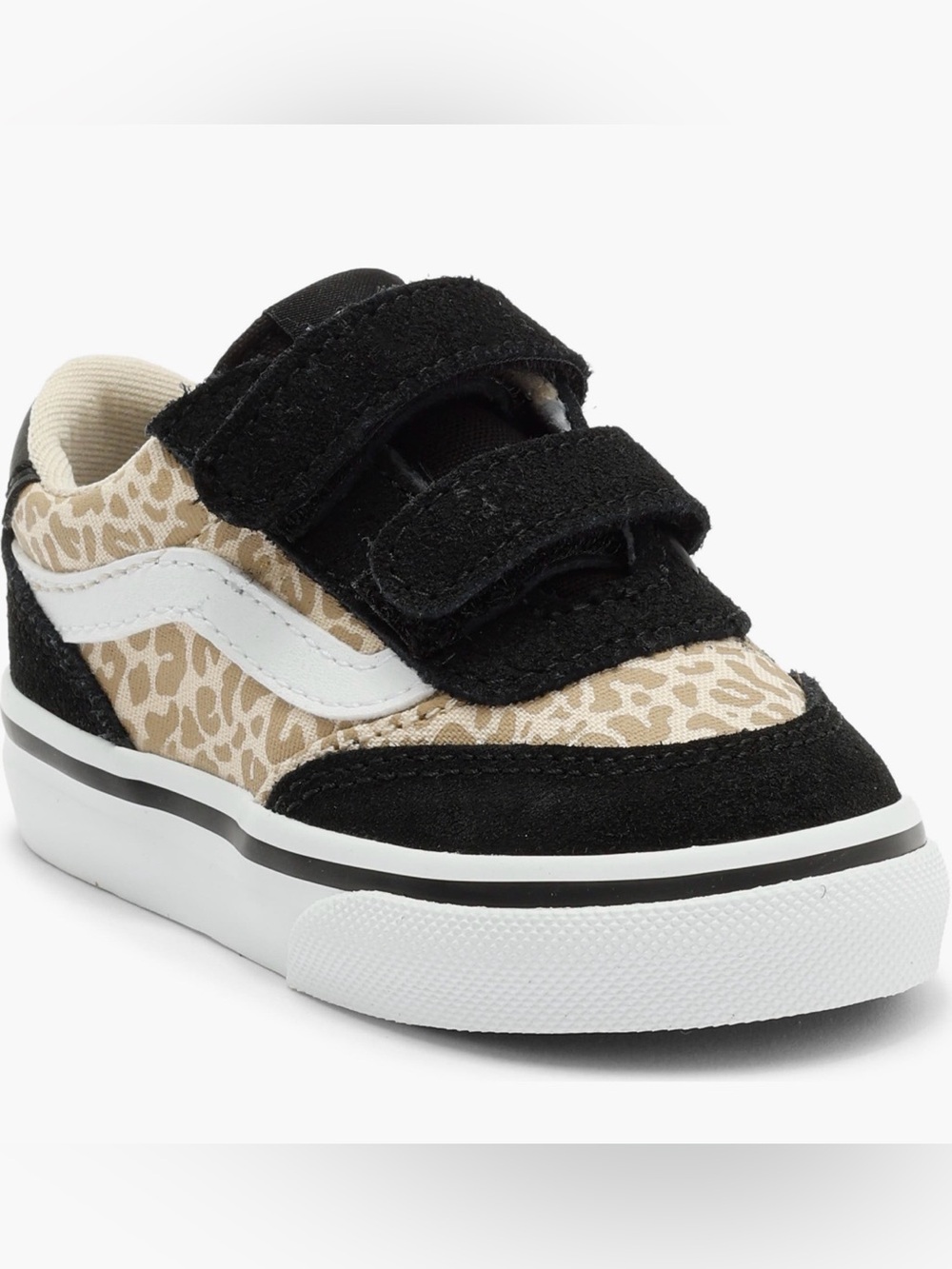 Vans Brooklyn Double Strap Cheetah Print Little Kids Shoes(5td)